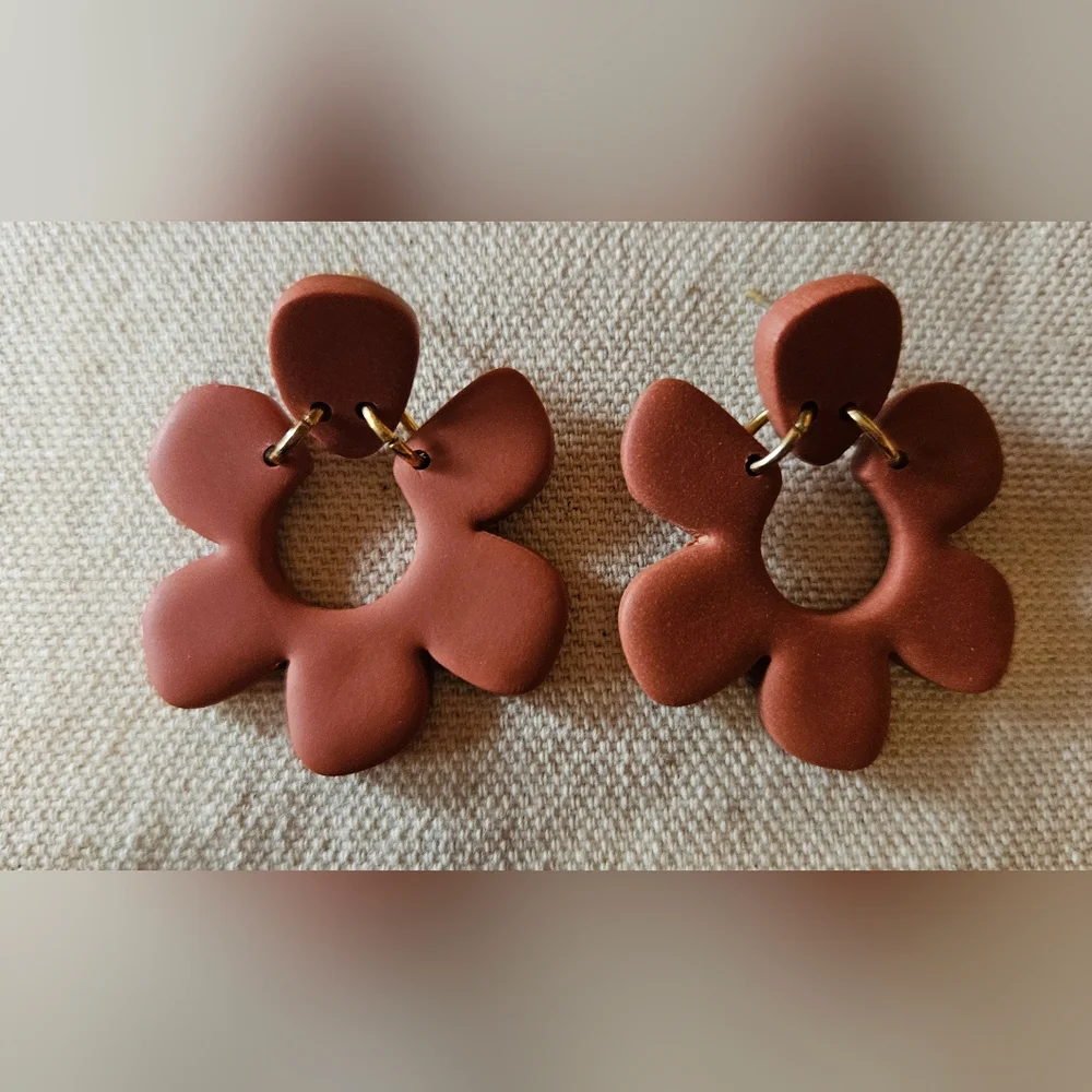 ✨️Polymer Clay earrings✨️set of 3 - Picture 4 of 4
